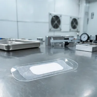 clear adhesive bandage